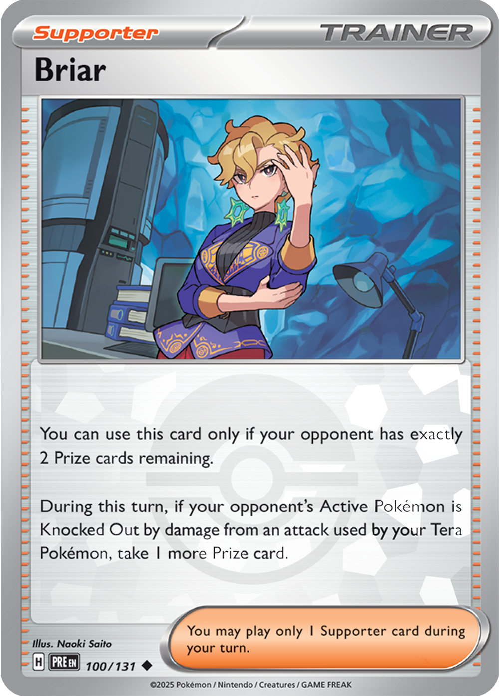Briar (Poke Ball Pattern) 100/131 — Prismatic Evolutions