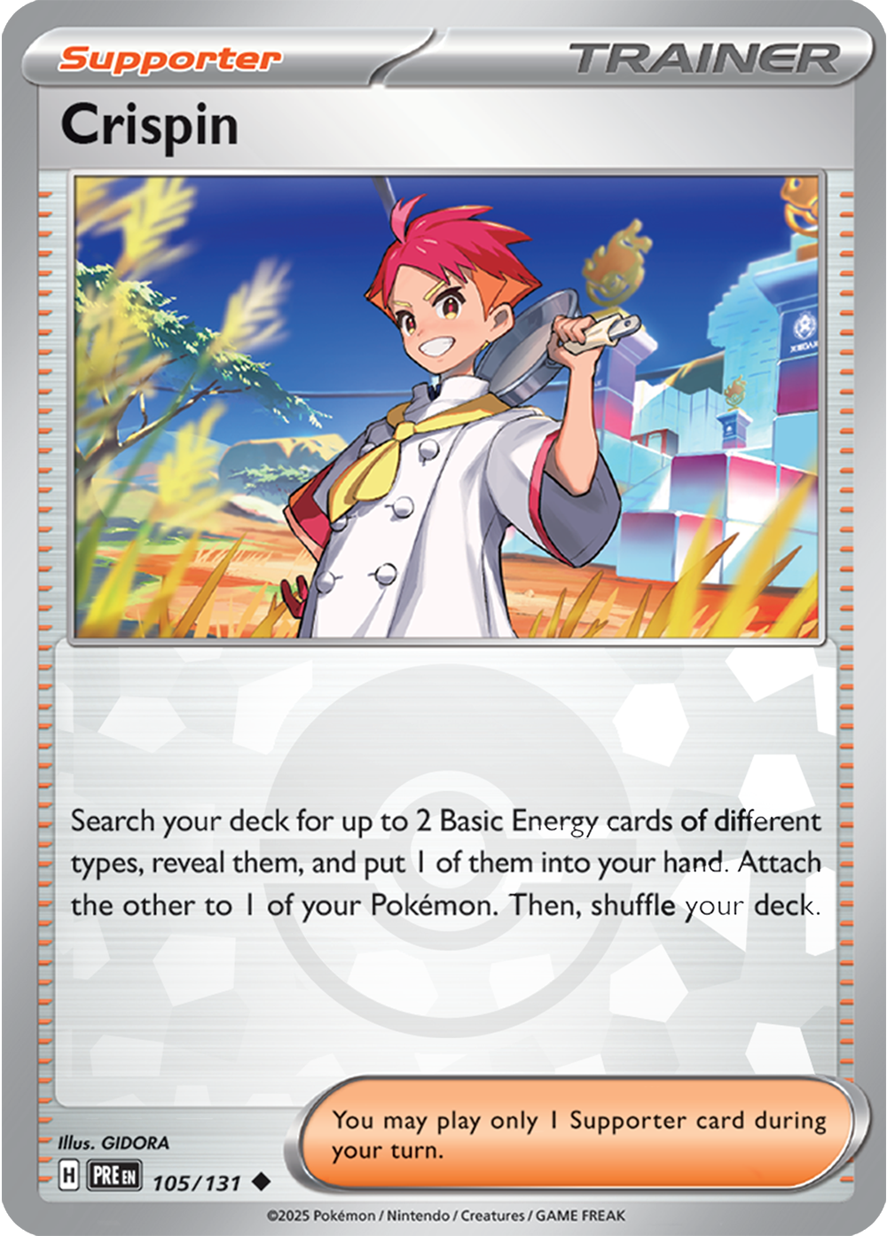 Crispin (Poke Ball Pattern) 105/131 — Prismatic Evolutions