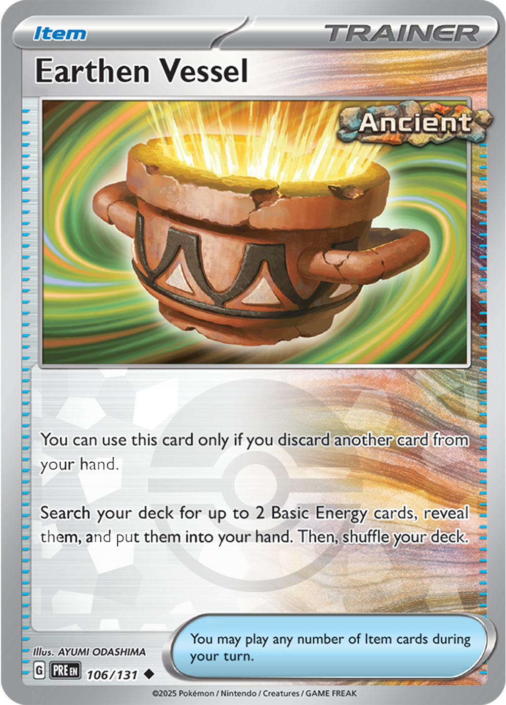 Earthen Vessel (Poke Ball Pattern) 106/131 — Prismatic Evolutions