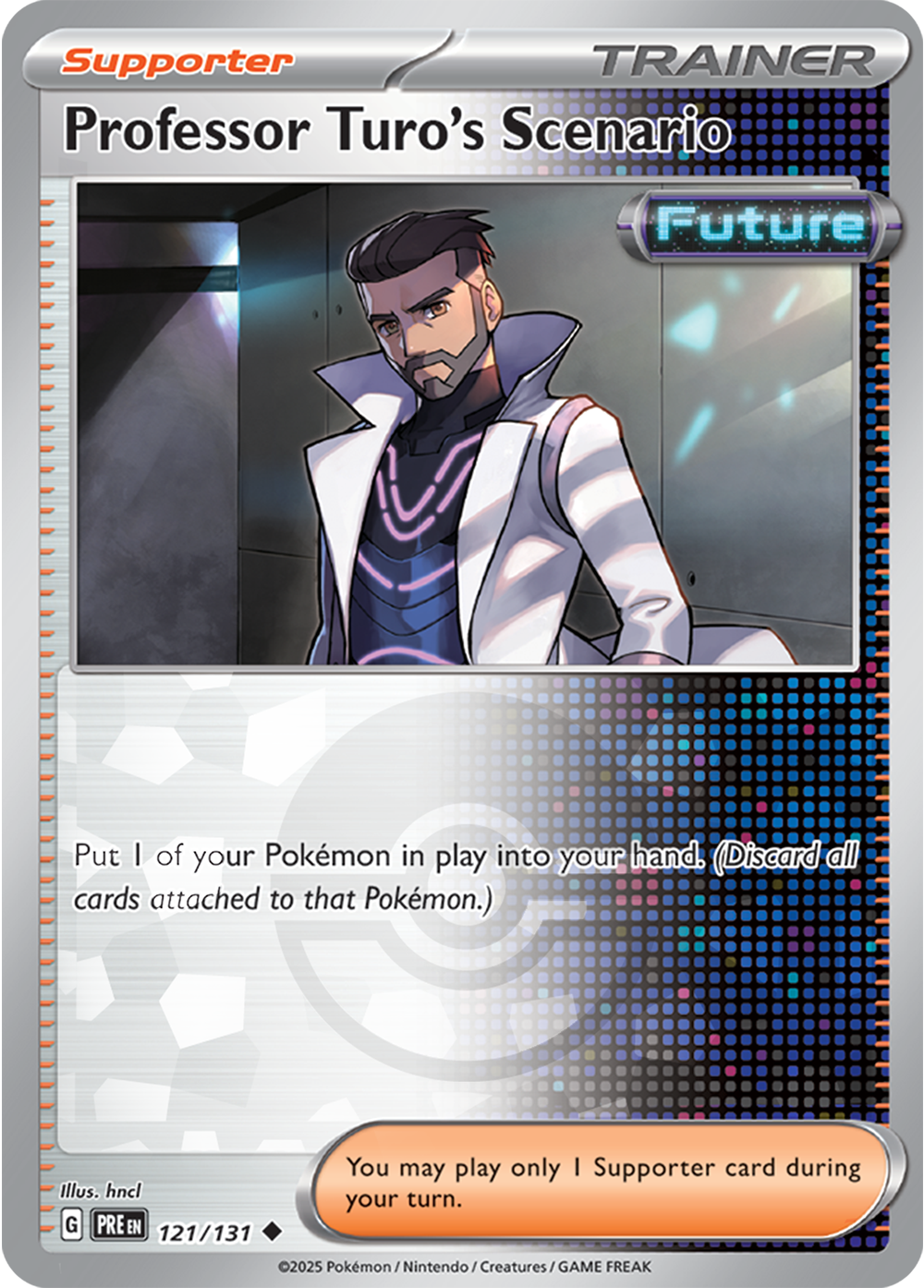 Professor Turo's Scenario (Poke Ball Pattern) 121/131 — Prismatic Evolutions