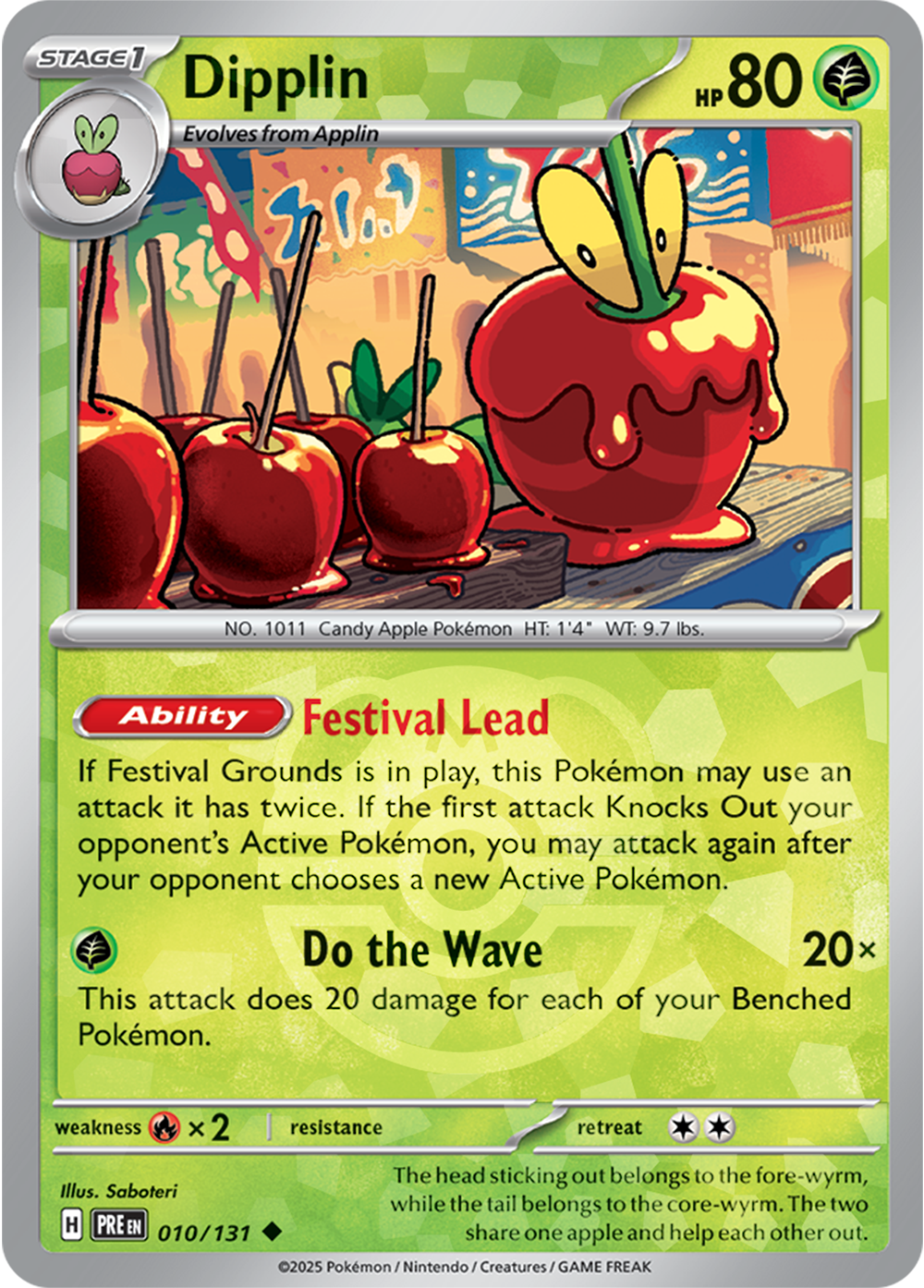 Dipplin (Master Ball Pattern) 010/131 — Prismatic Evolutions