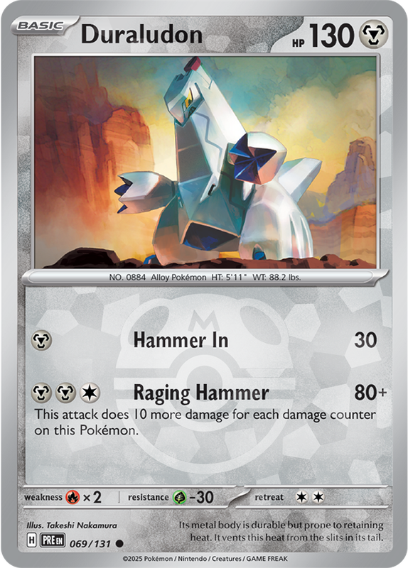 Duraludon (Master Ball Pattern) 069/131 — Prismatic Evolutions