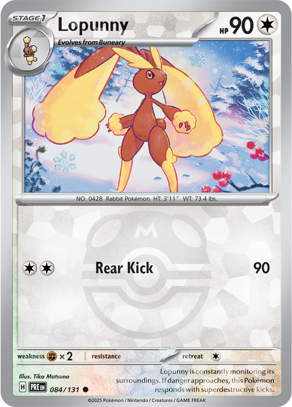 Lopunny (Master Ball Pattern)