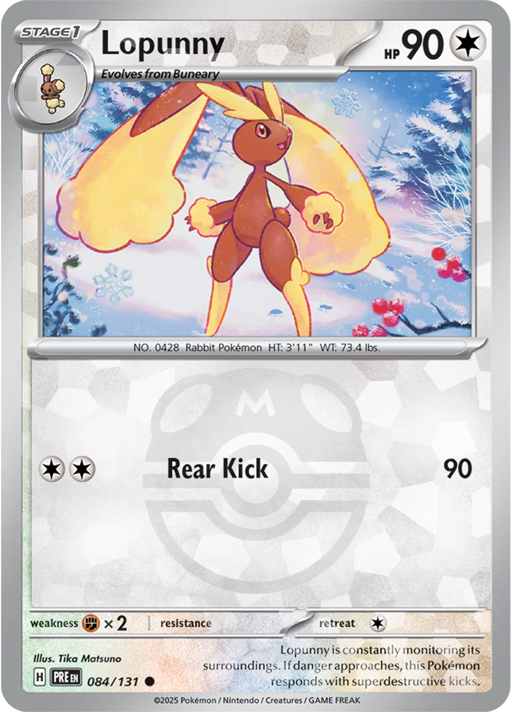 Lopunny (Master Ball Pattern)