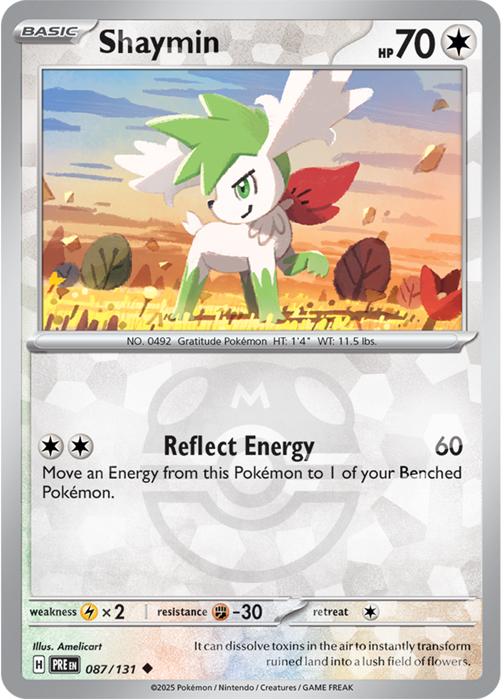 Shaymin (Master Ball Pattern) 