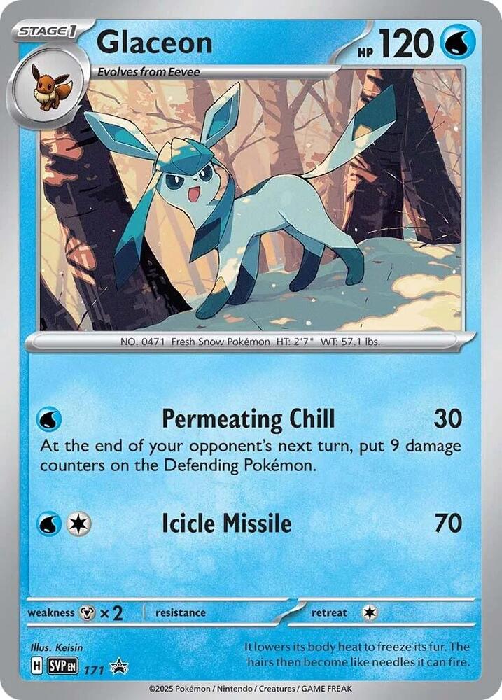 Glaceon (Cosmos) 171 — Scarlet & Violet Promo