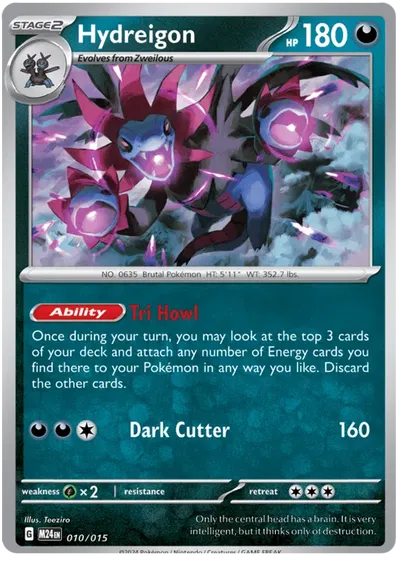 Hydreigon from McDonald's Promos 2024