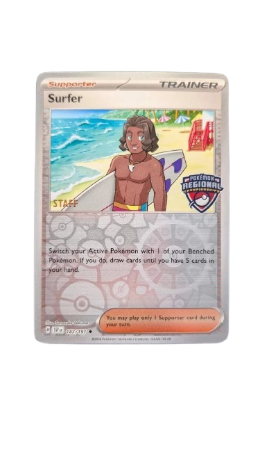 surfer pokemon card Surfer 249/193 Special Art Rare MEGA Dream ex holo NM/M
