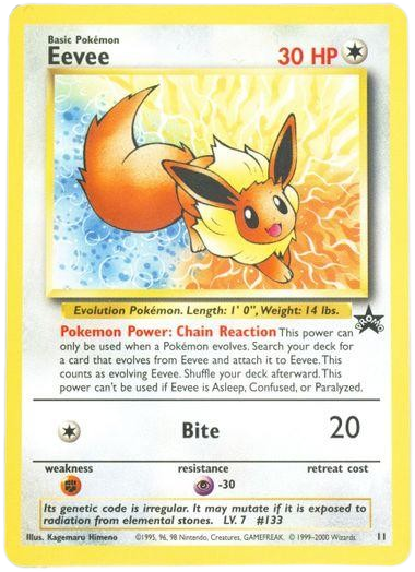 Eevee (JR East Stamp Rally) - 11/53 - WoTC Promo Pokemon - Collectr