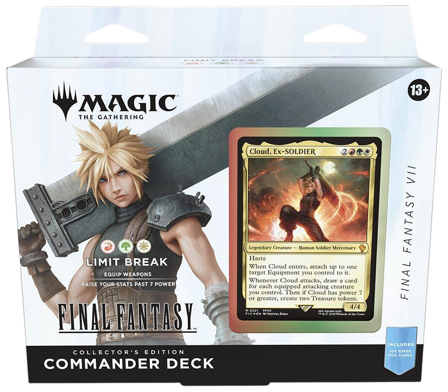 FINAL FANTASY Commander Deck - FINAL FANTASY VII Limit Break (Collector's Edition) 