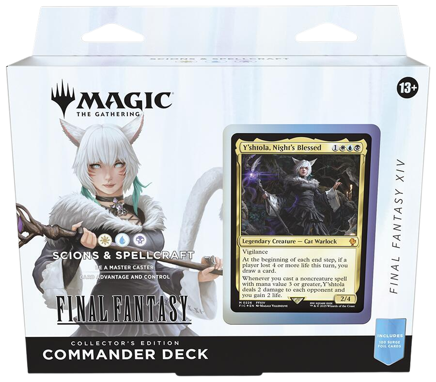 FINAL FANTASY Commander Deck - FINAL FANTASY XIV Scions & Spellcraft (Collector's Edition) 