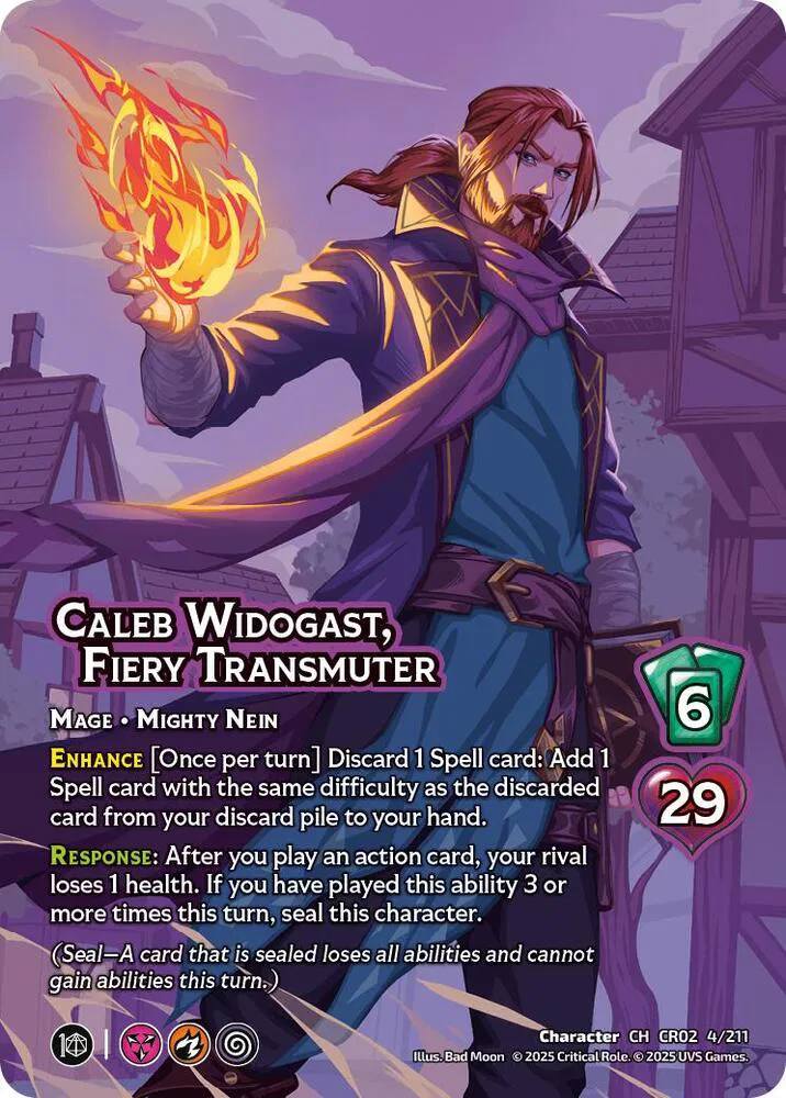 Critical Role: Heroes of Exandria - UniVersus Card List and Prices Critical Role: Heroes of Exandria - UniVersus Card List and Prices