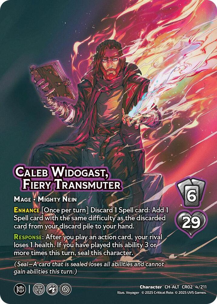 Critical Role: Heroes of Exandria - UniVersus Card List and Prices