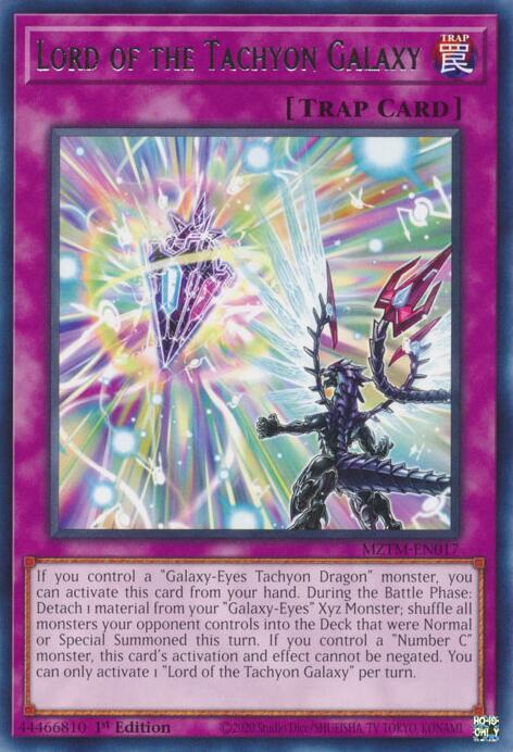 Lord of the Tachyon Galaxy MZTM-EN017