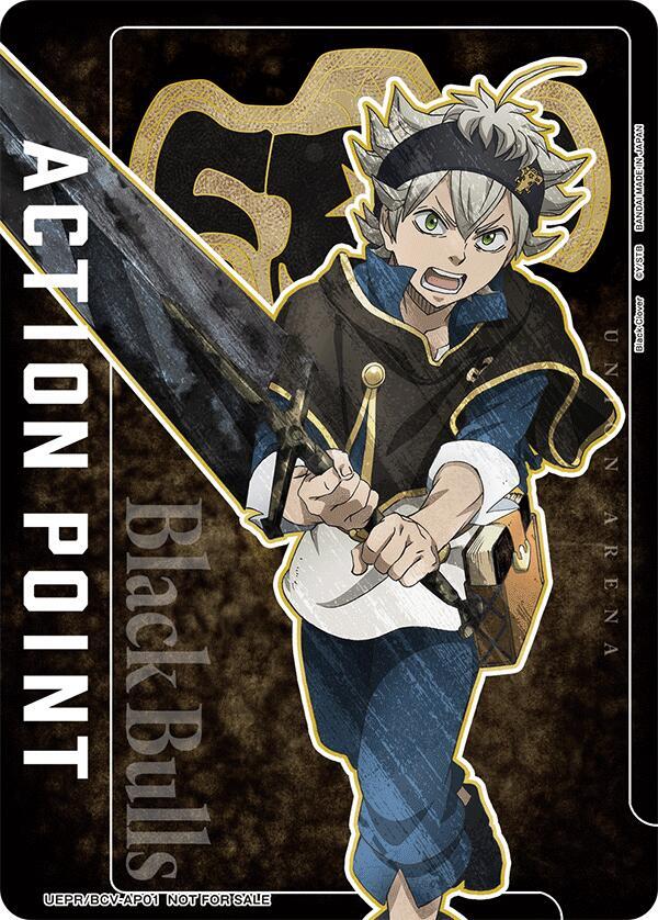 Action Point Card (AP01) (Black Clover) UEPR/BCV-AP01