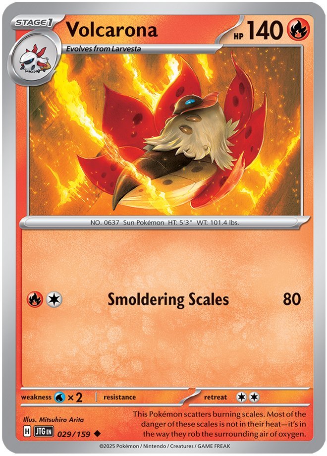 Volcarona 029/159 — Journey Together