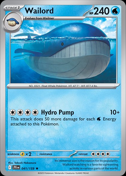 Wailord 041/159 — Journey Together