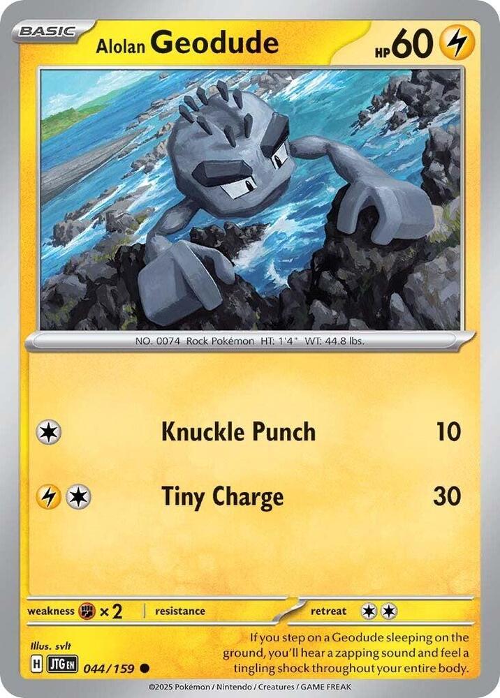 Alolan Geodude 044/159 — Journey Together