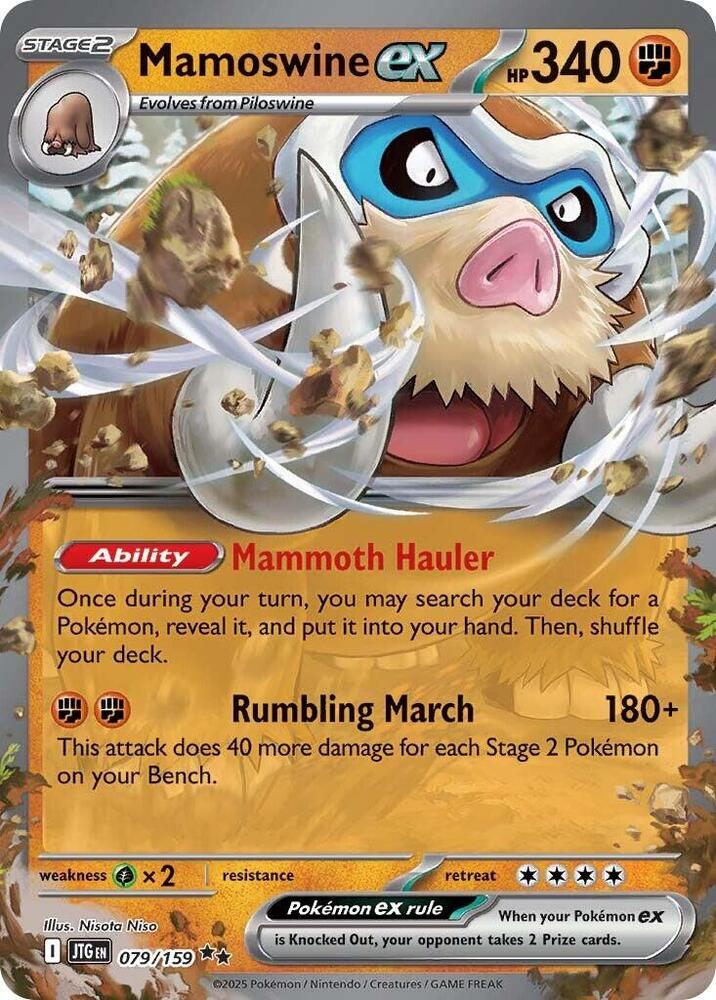 Mamoswine ex 079/159 — Journey Together