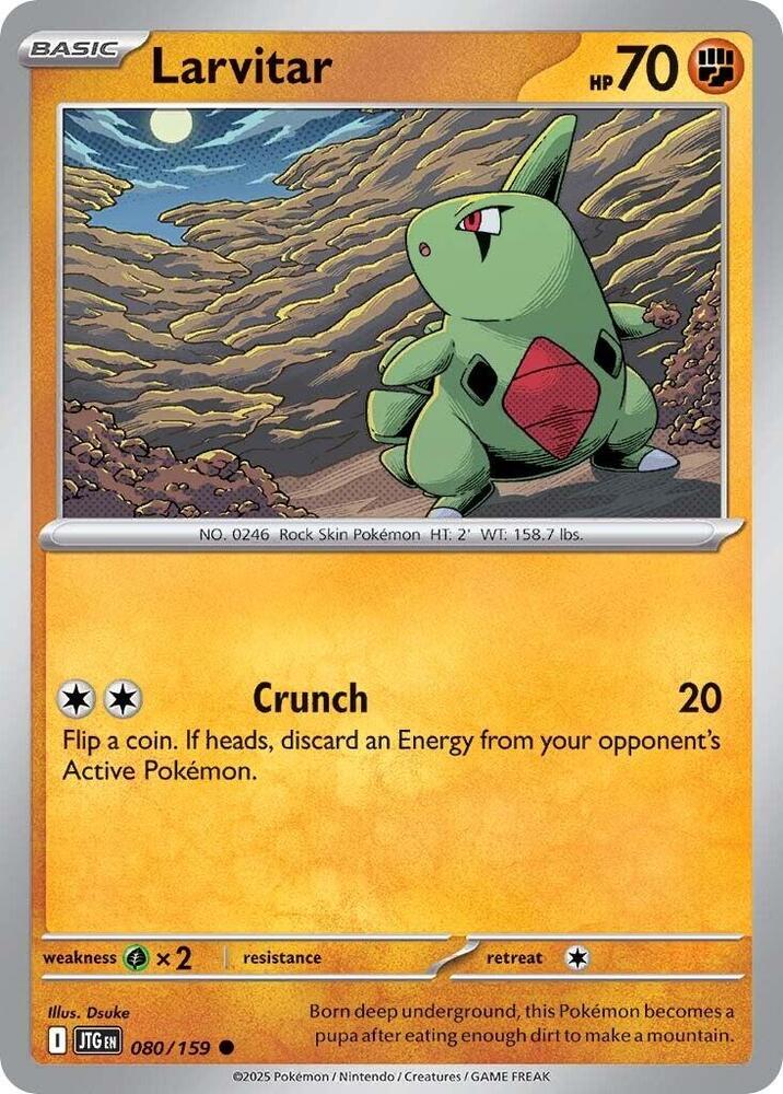 Larvitar 080/159 — Journey Together