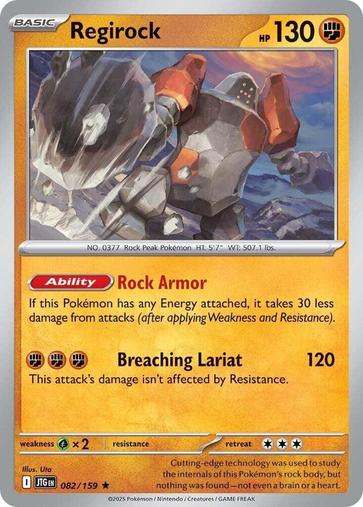 Regirock 082/159 — Journey Together