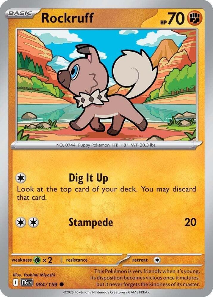 Rockruff 084/159 — Journey Together