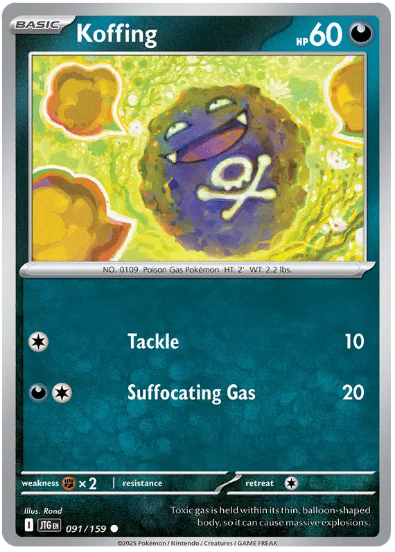 Koffing 091/159 — Journey Together