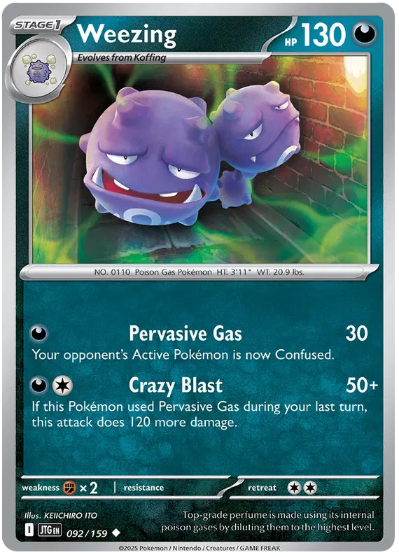 Weezing 092/159 — Journey Together