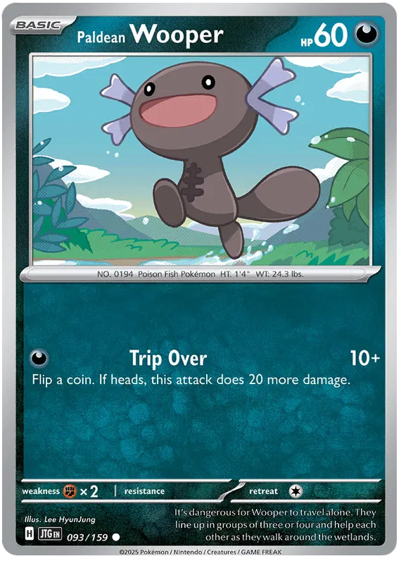 Paldean Wooper 093/159 — Journey Together