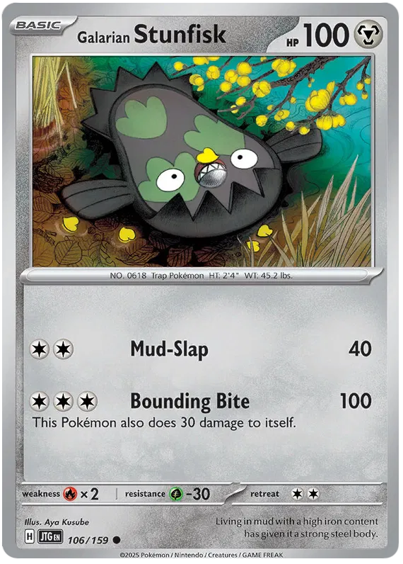Galarian Stunfisk 106/159 — Journey Together
