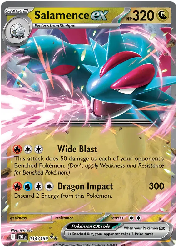 Salamence ex 114/159 — Journey Together
