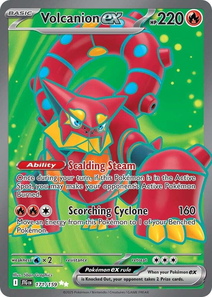Volcanion ex 171/159 — Journey Together