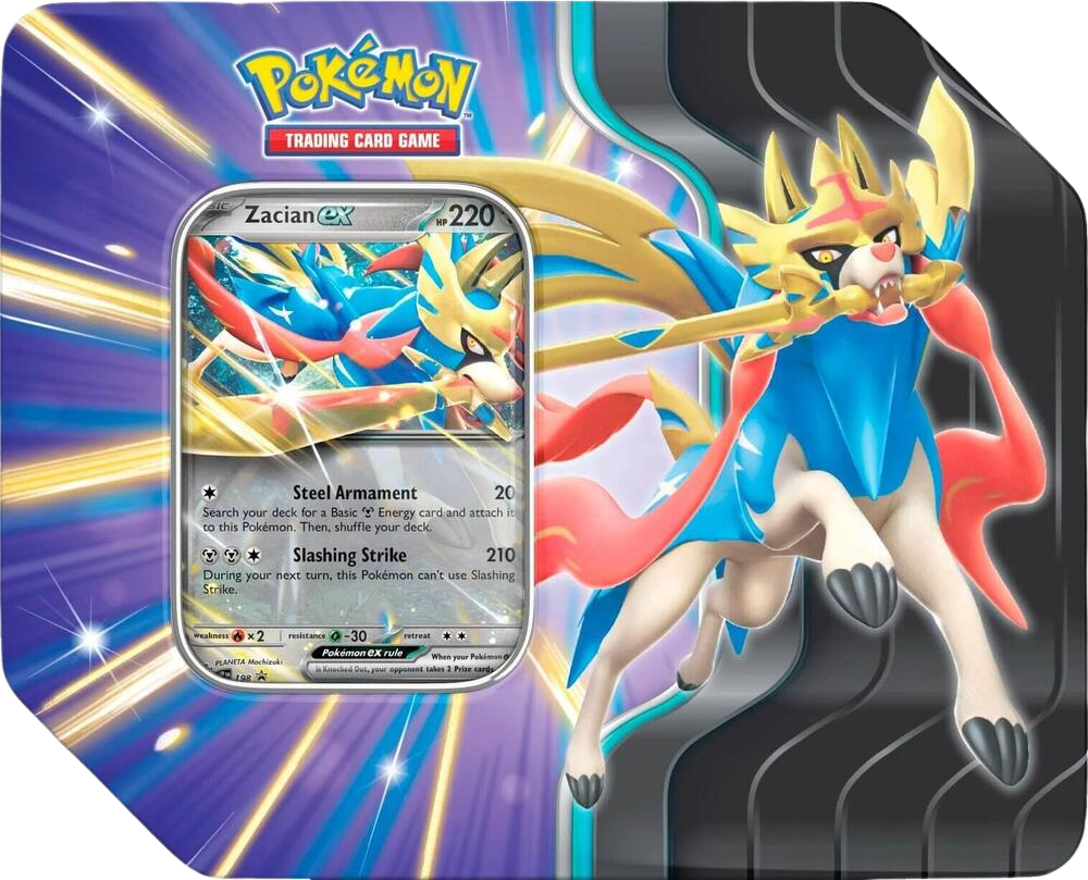 Slashing Legends Tin [Zacian ex] 