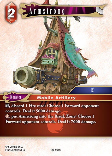 Tears of the Planet - Final Fantasy Card List and Prices