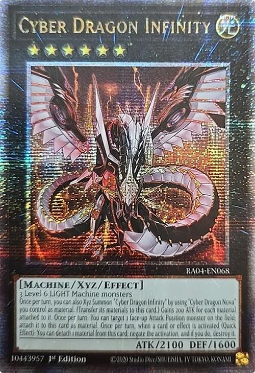 Cyber Dragon Infinity (Quarter Century Secret Rare) 