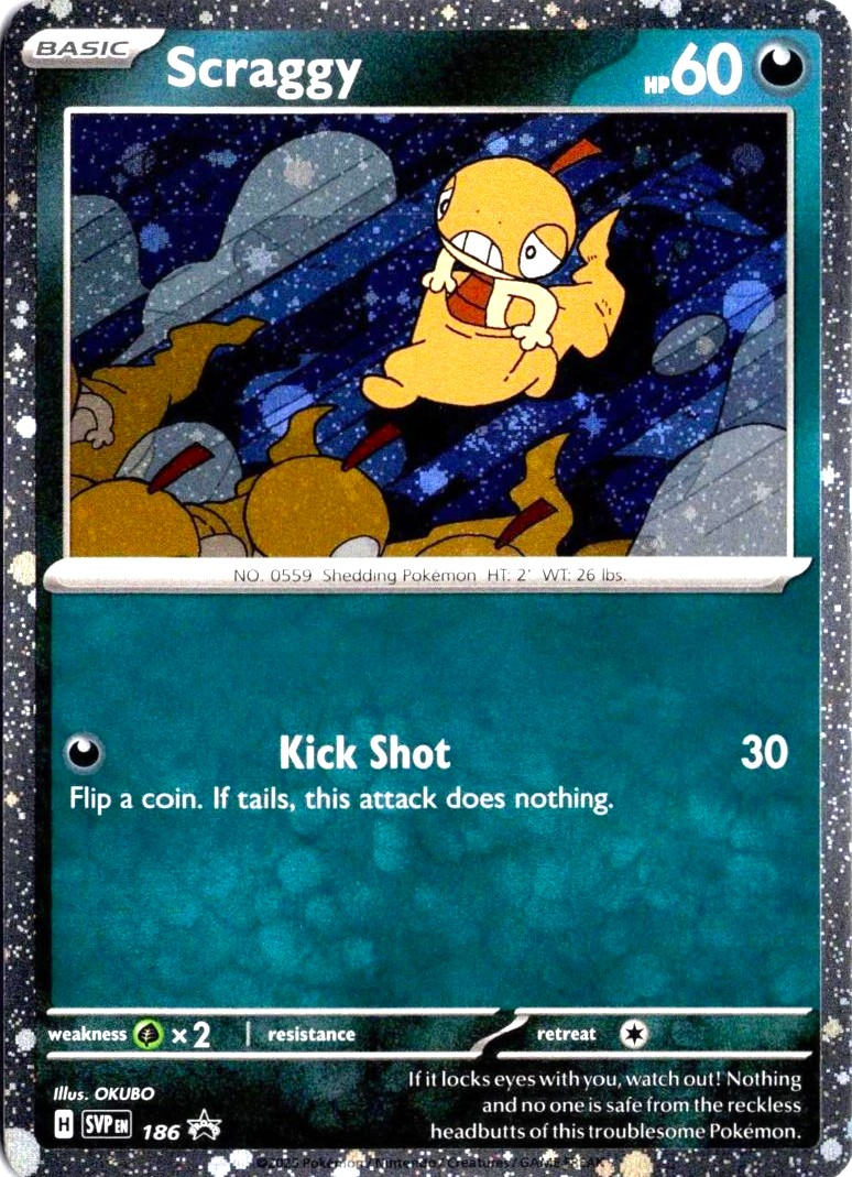 Scraggy - 186 - Scarlet & Violet Promo Pokemon - Collectr