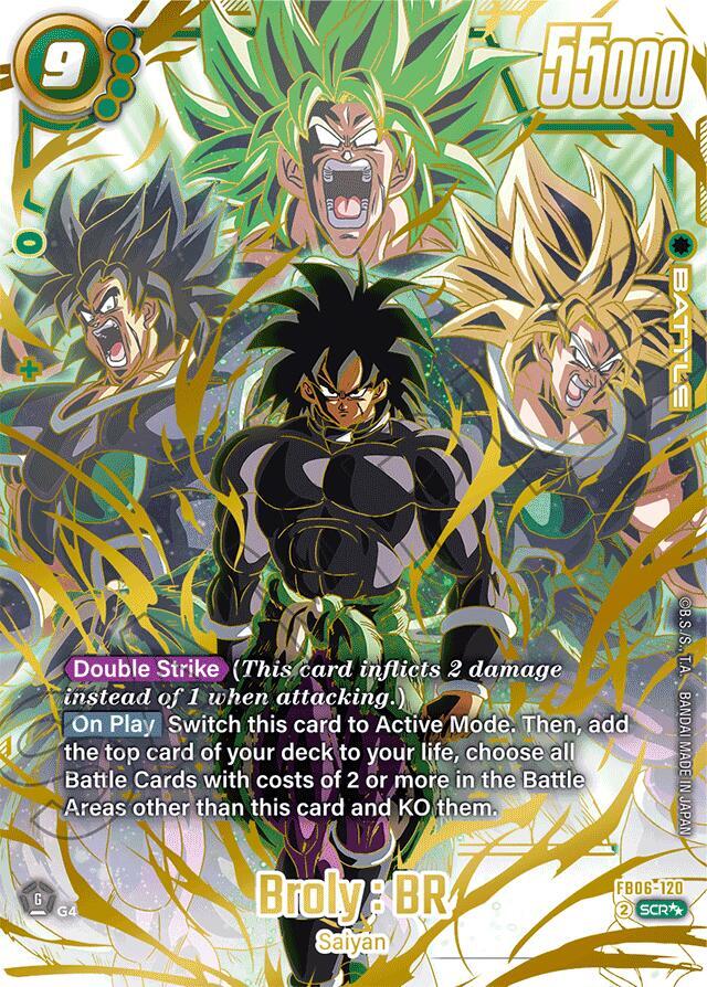Broly : BR - FB06-120 (Super Alternate Art) 