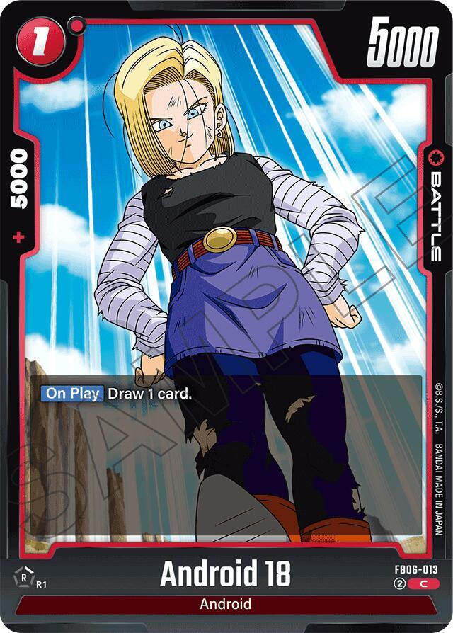 Android 18 - FB06-013 013