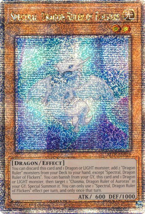 Spectral, Dragon Ruler of Flickers (Quarter Century Secret Rare) - ALIN ...