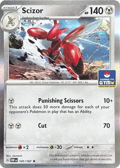 Scizor (Pokemon Gym Promo) from Miscellaneous Cards & Products