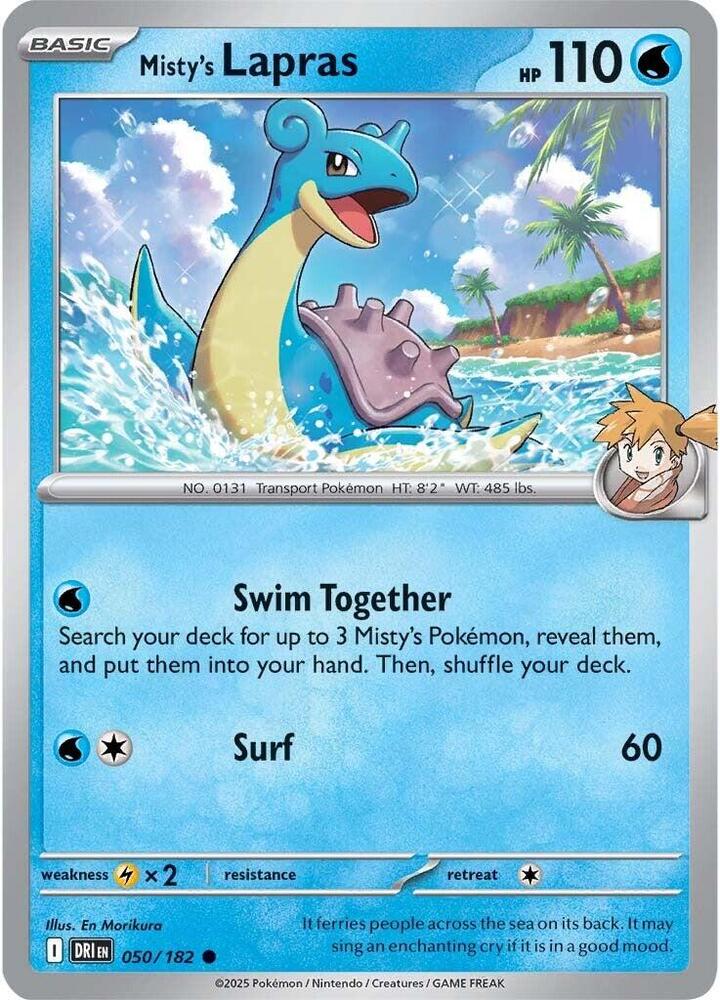 Misty's Lapras 050/182 — Destined Rivals
