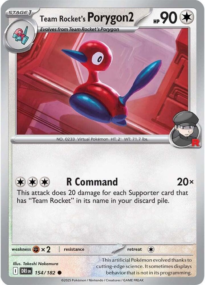 Team Rocket's Porygon2 154/182 — Destined Rivals