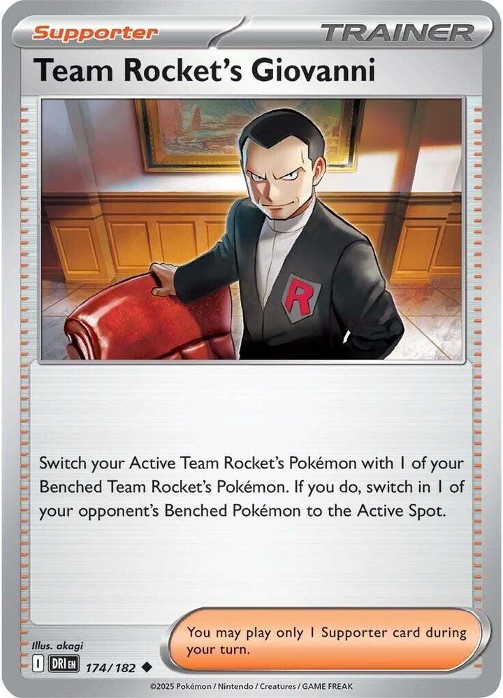 Team Rocket's Giovanni 174/182 — Destined Rivals