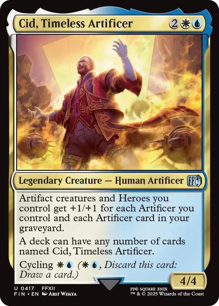 Cid, Timeless Artificer (0417) 