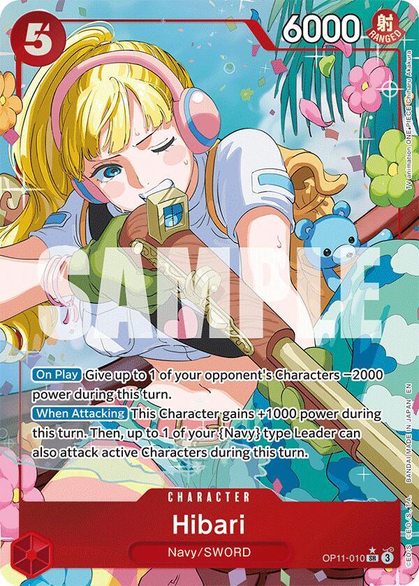 Hibari (Alternate Art) OP11-010
