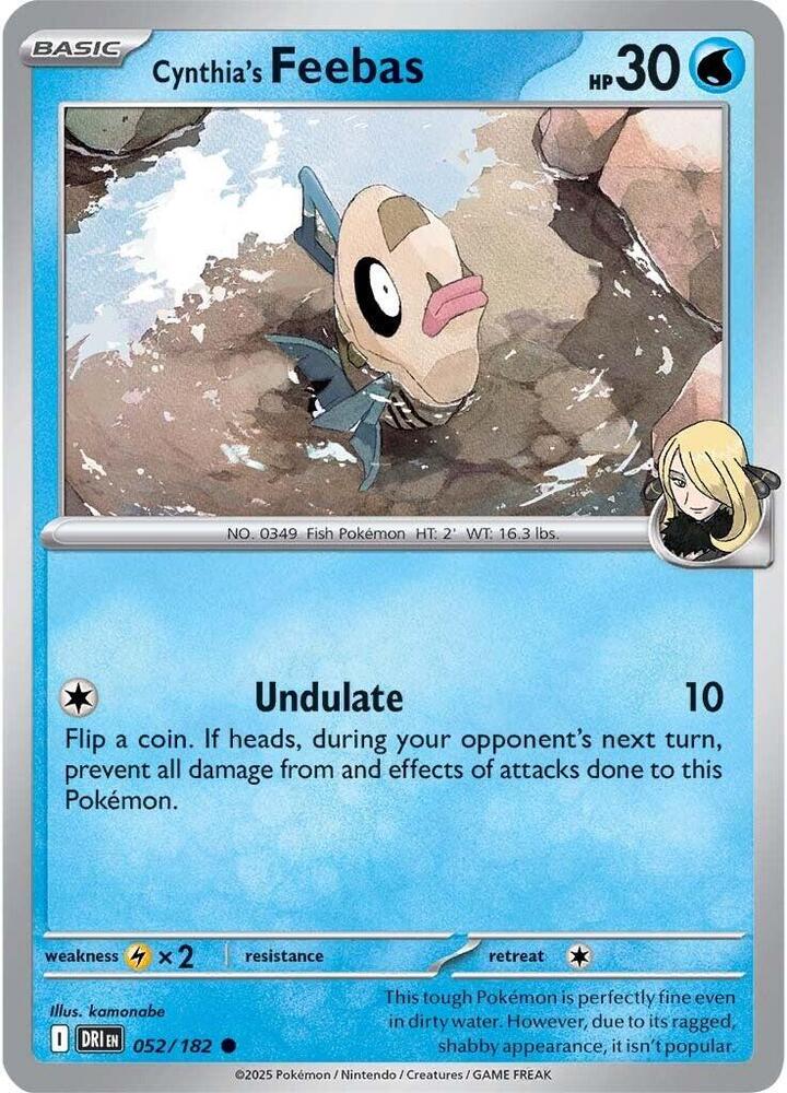 Cynthia's Feebas 052/182 — Destined Rivals