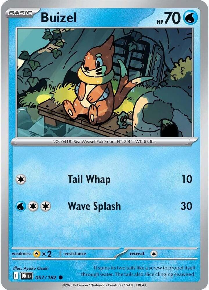 Buizel 057/182 — Destined Rivals