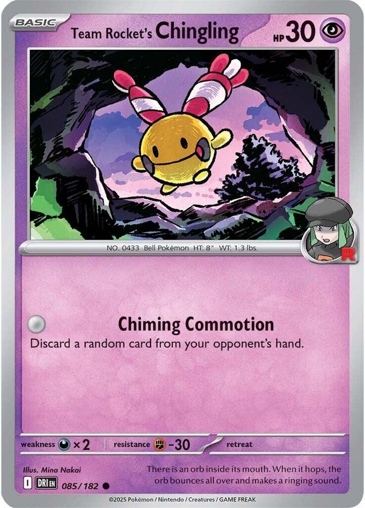 Team Rocket's Chingling 085/182 — Destined Rivals