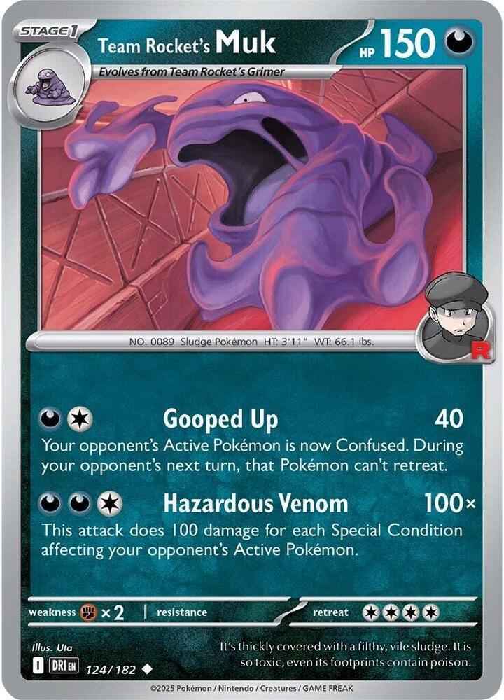 Team Rocket's Muk 124/182 — Destined Rivals