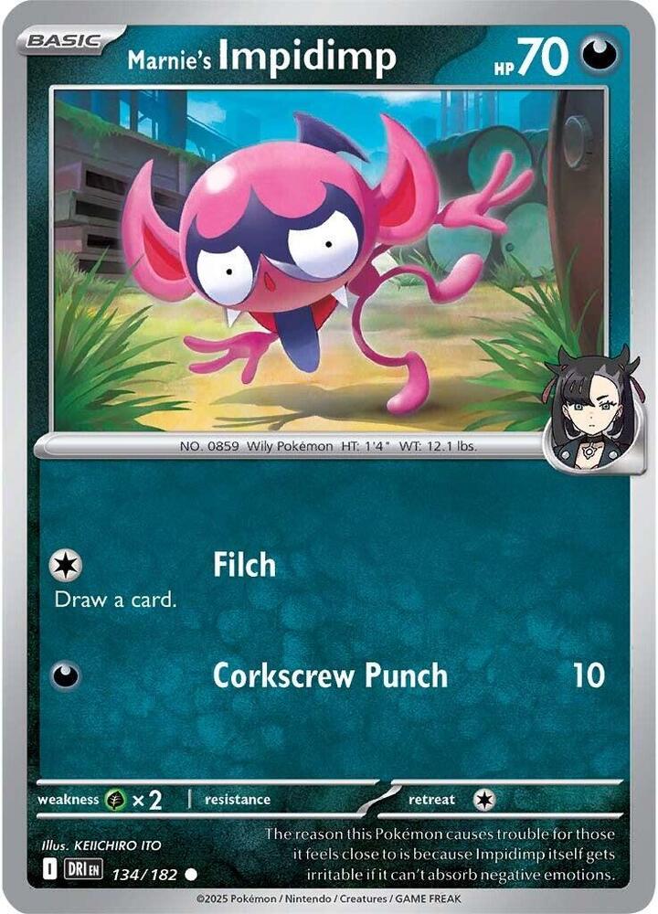 Marnie's Impidimp 134/182 — Destined Rivals